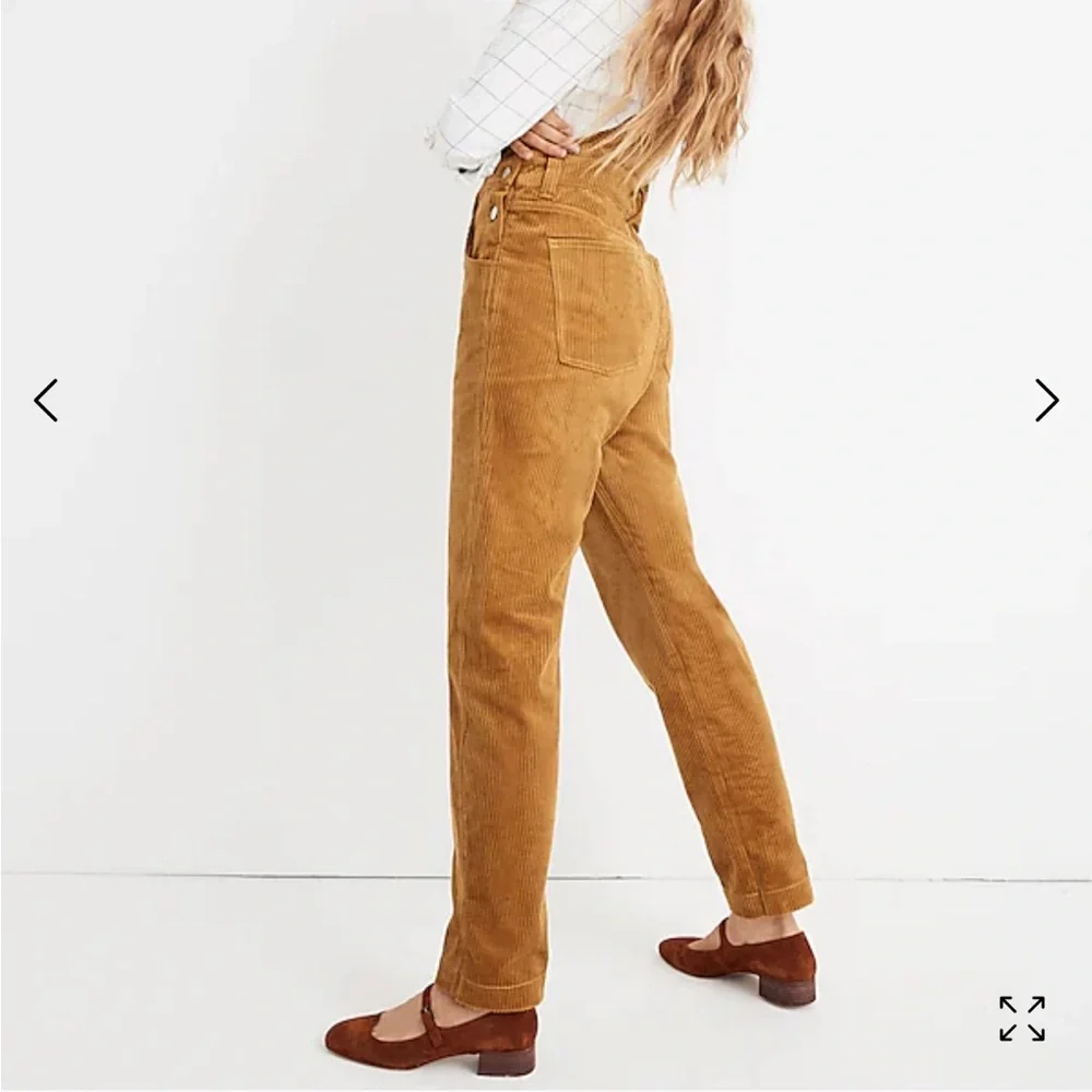 Madewell Straight Leg Overalls Corduroy Edition - Picture 3 of 5